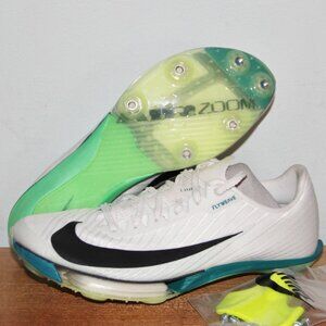 Nike Air Zoom Maxfly 2 White Spruce Track Spikes Mens 5.5 Womens 7